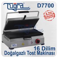 DoğalGaz lı 16 Dilim Tost Makinesi 