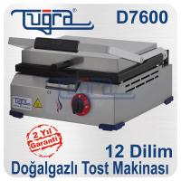 Doğalgaz lı 12 Dilim  Tost Makinesi 