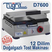 Doğalgaz lı 12 Dilim  Tost Makinesi 