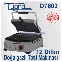 Doğalgaz lı 12 Dilim  Tost Makinesi 