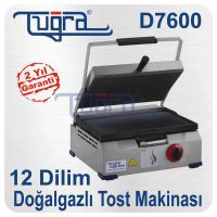 Doğalgaz lı 12 Dilim  Tost Makinesi 