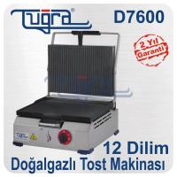Doğalgaz lı 12 Dilim  Tost Makinesi 