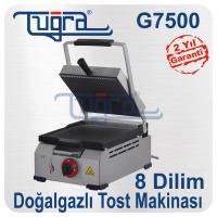  8 Dilim Doğalgaz lı Tost Makinası