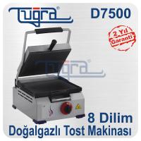  8 Dilim Doğalgaz lı Tost Makinası