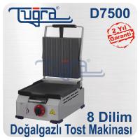  8 Dilim Doğalgaz lı Tost Makinası