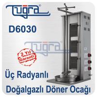 Doğalgazlı Üçlü  Döner Ocağı