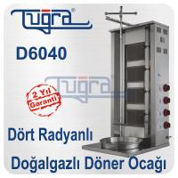 Doğalgazlı Dörtlü Döner Ocağı