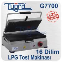 Lpg'li  16 Dilim Tost Makinesi