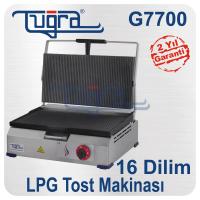 Lpg'li  16 Dilim Tost Makinesi