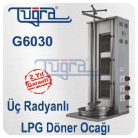 Lpgli Üçlü Döner Ocağı